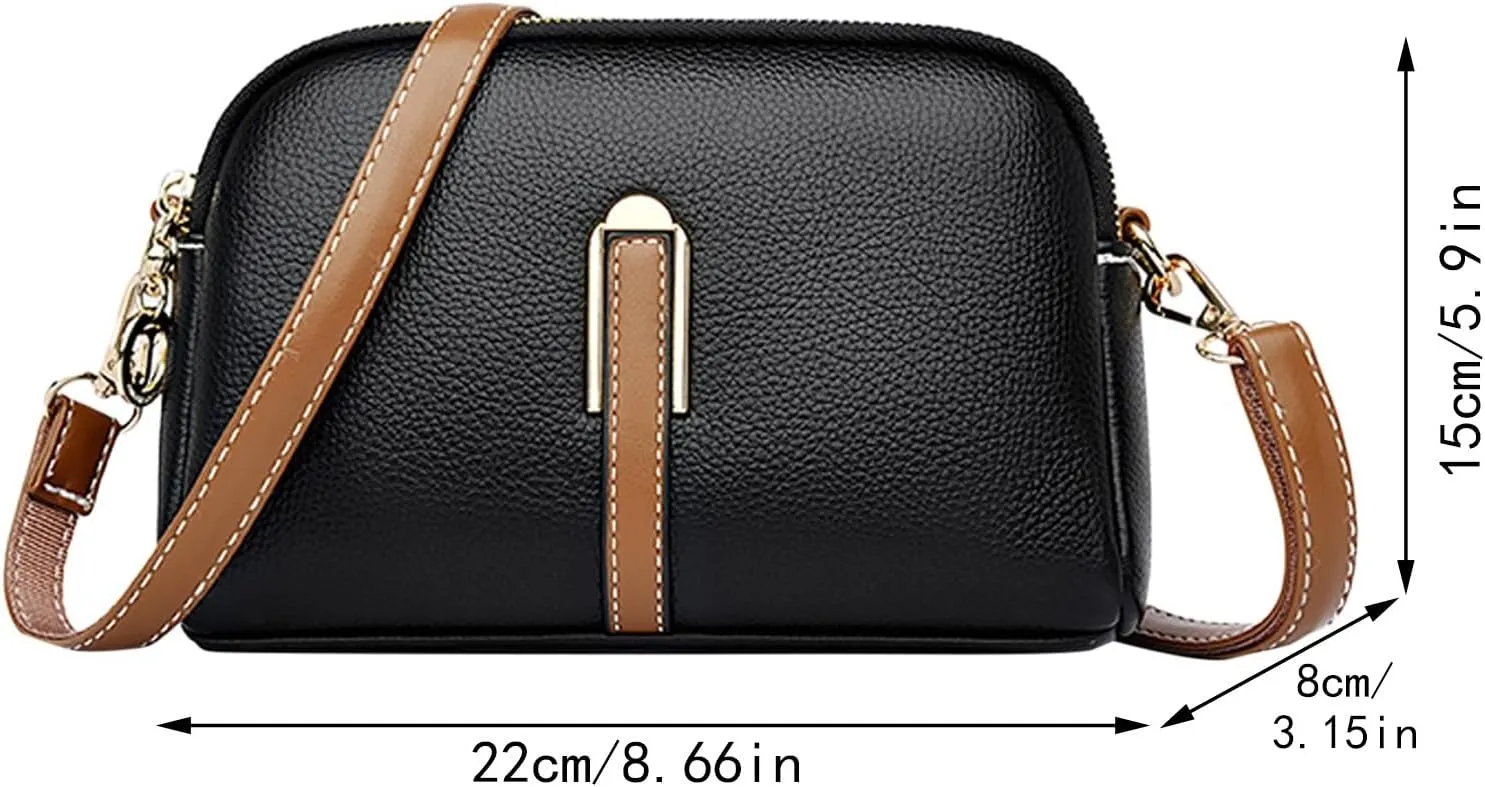 Crossbody Purses For Women Casual Adjustable Strap Ladies Shoulder Bag Shoulder Tote Bag (Beige, One Size)