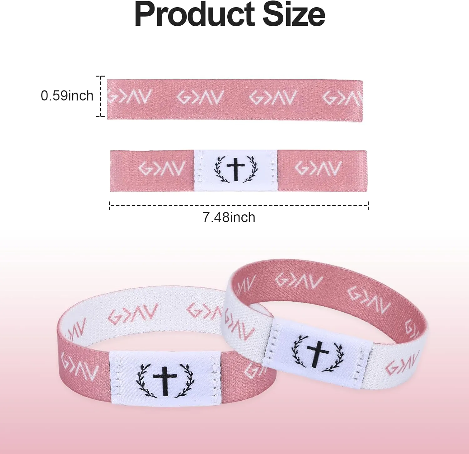 Daily Bible Verse Bracelet, Bible Scan Christian Bracelet for Men Women, Wearable Prayer Scripture Catholic Religious Faith Inspirational Gifts