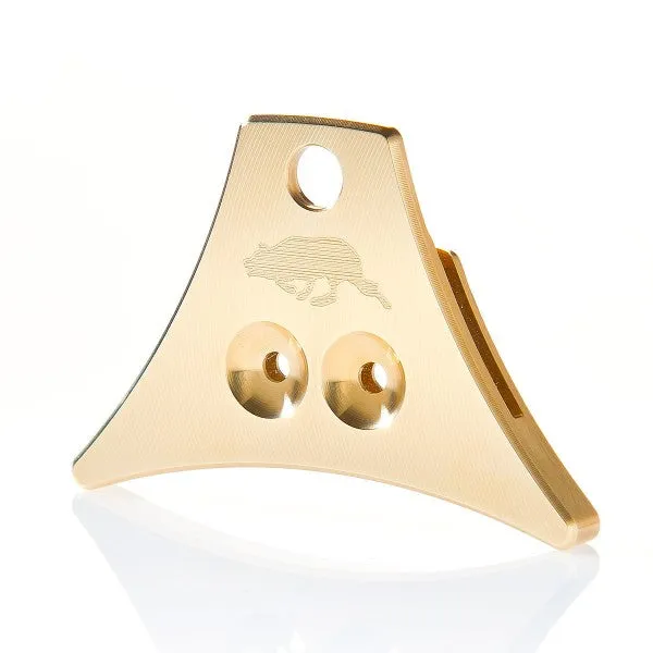 Decorated Logan Turbo Brass Sheepdog Whistle