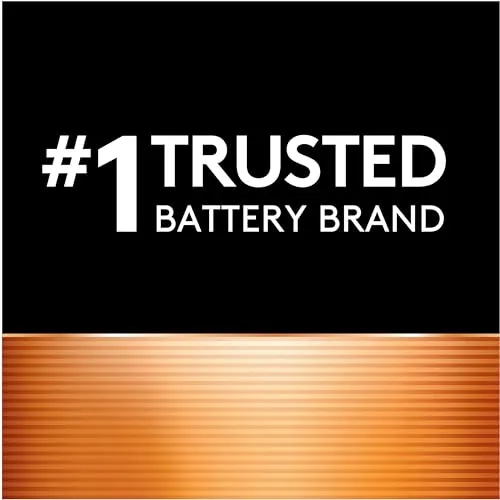 Duracell Coppertop C Batteries, 10 Count (Pack of 1), C Battery with Long-lasting Power, All-Purpose Alkaline C Battery for Household and Office Devices