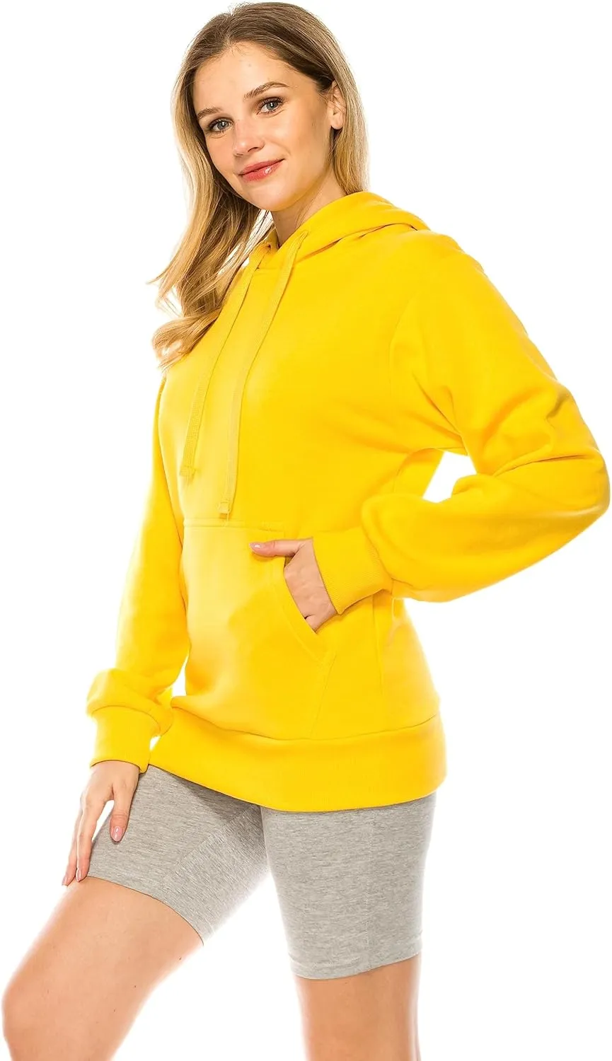 Eevee Women's Oversized Hoodie Pullover - Medium Weight Fleece Warm Loose Fit Casual Long Sleeve Hooded Sweatshirts Top