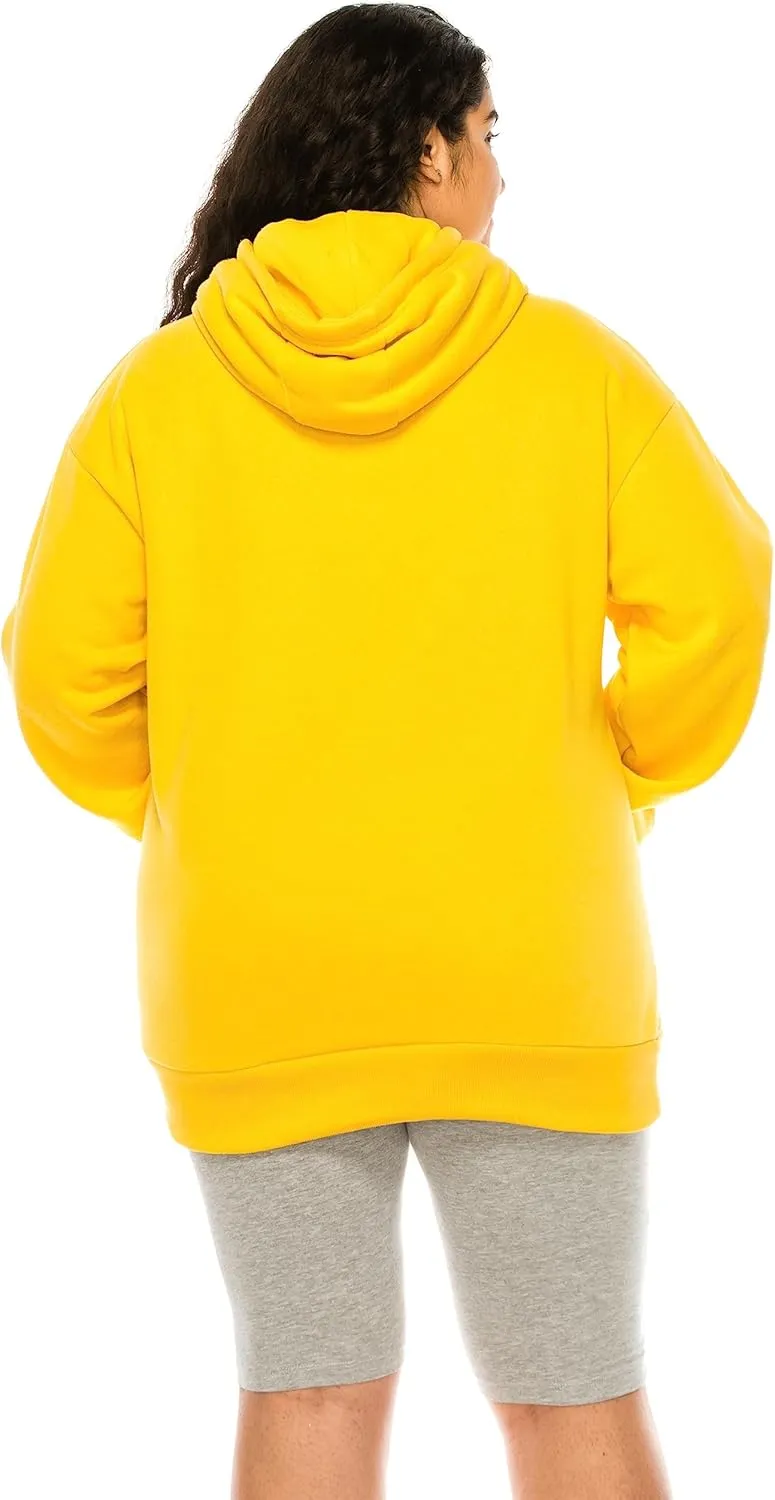 Eevee Women's Plus Size Hoodie Pullover  Oversized Medium Weight Fleece Warm Loose Fit Casual Long Sleeve Hooded Sweatshirts