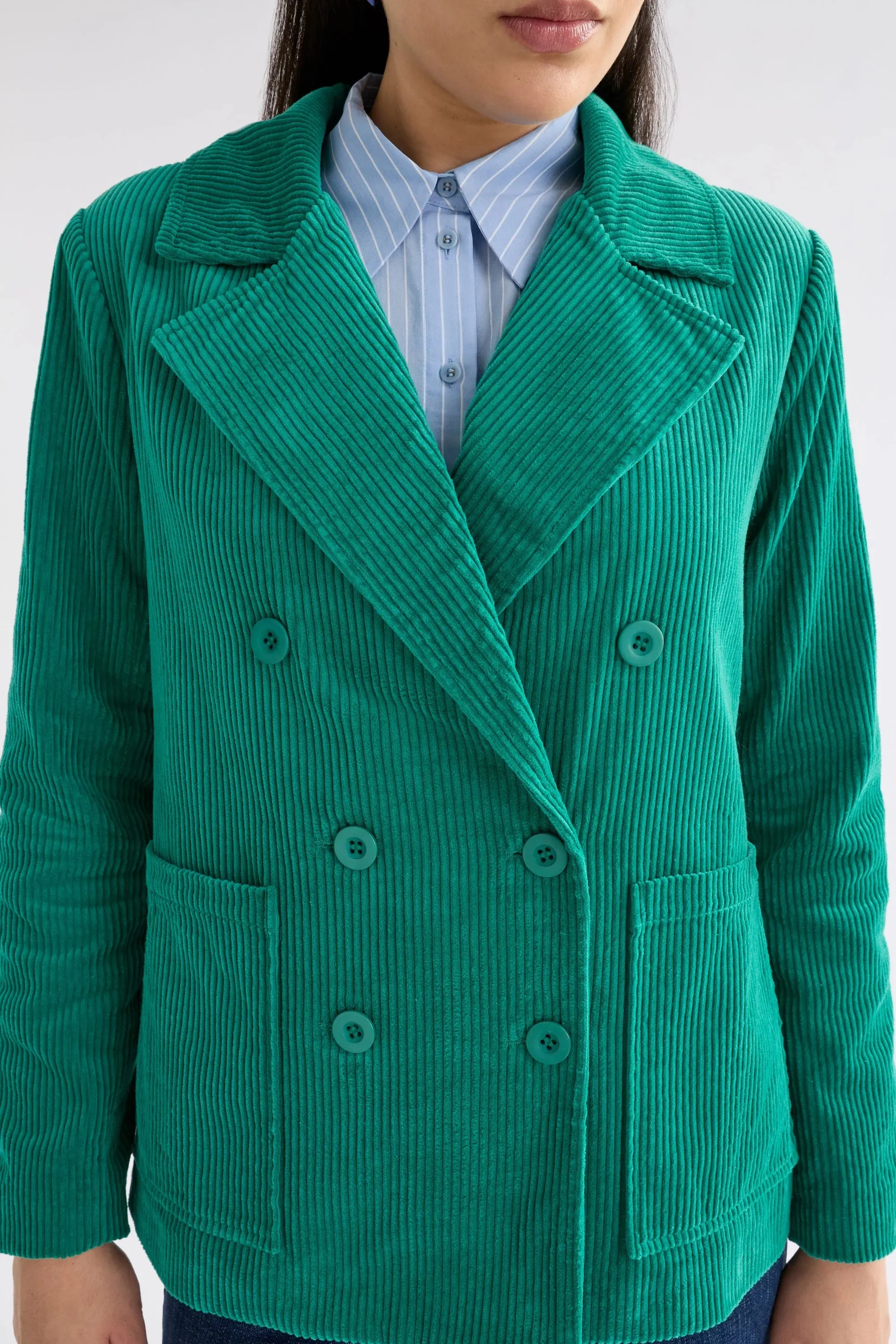 Elk - Island Green Rhes Cord Jacket