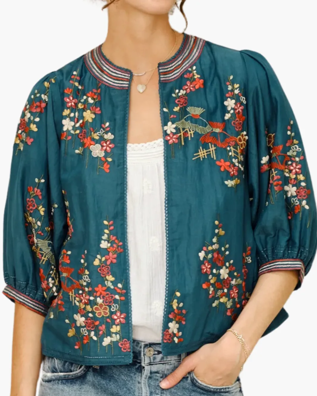 EMI JACKET IN BLUE