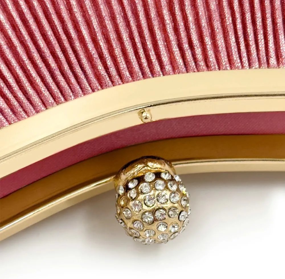 Evening Clutch for Women Shiny Evening Bag Elegant Purse Gorgeous Handbags for Feast Party Wedding