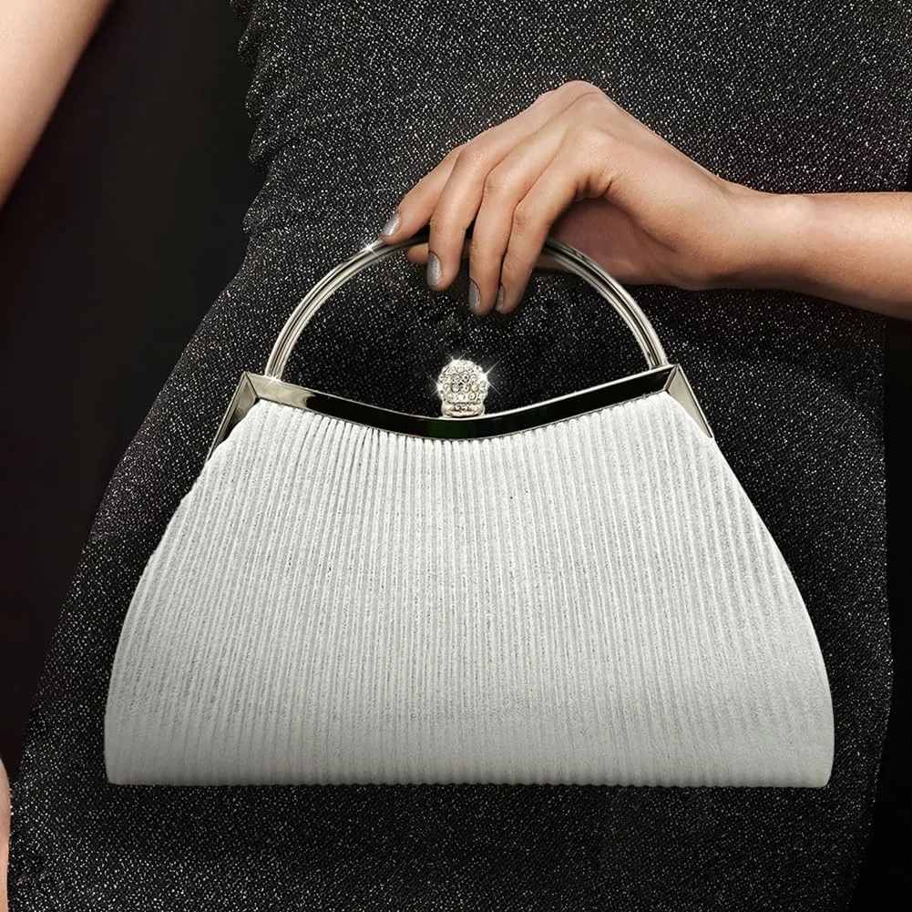 Evening Clutch for Women Shiny Evening Bag Elegant Purse Gorgeous Handbags for Feast Party Wedding