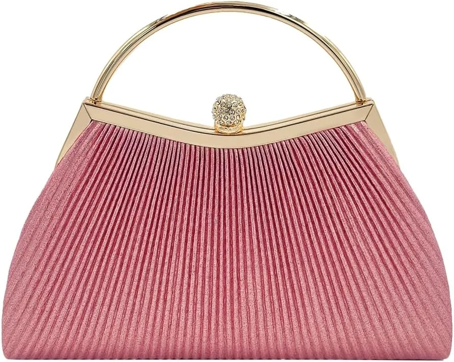 Evening Clutch for Women Shiny Evening Bag Elegant Purse Gorgeous Handbags for Feast Party Wedding