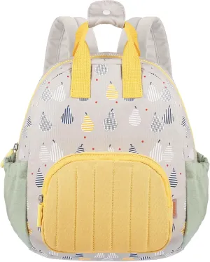 GAGAKU Toddler Backpack for Girls - Kids Backpacks 2-6 years old Cartoon Breathable Comfortable Preschool Mini Backpack for School Travel - Grey Pear