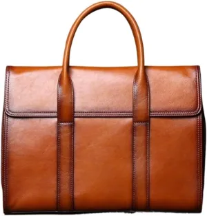 Genuine Leather Laptop Bags Briefcases Shoulder Bags Crossbody Bags Handbags Mens Messenger Bags Casual Daypacks