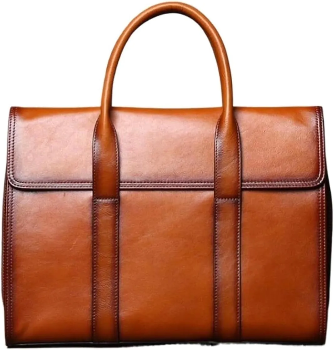 Genuine Leather Laptop Bags Briefcases Shoulder Bags Crossbody Bags Handbags Mens Messenger Bags Casual Daypacks