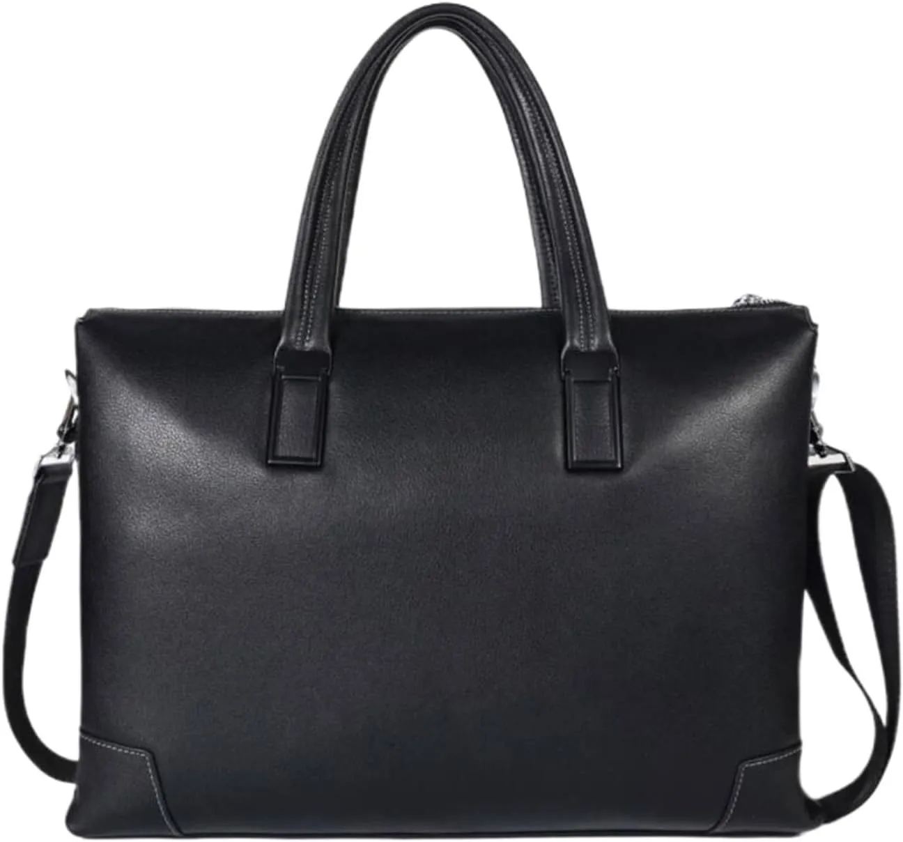 Genuine Leather Laptop Bags Business Handbags Computers Bags Mens Briefcases Messenger Shoulder Bags