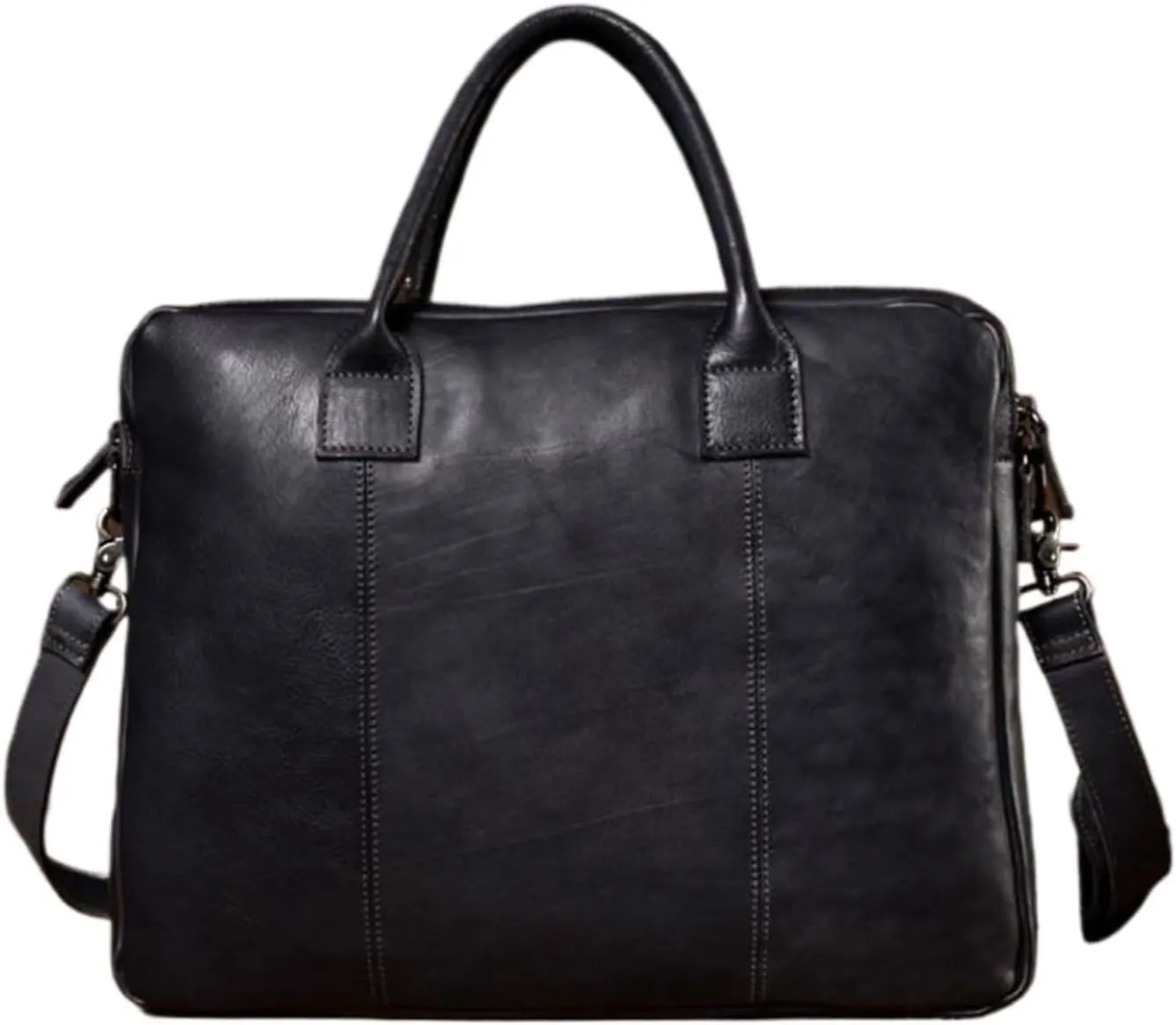 Genuine Leather Laptop Bags Mens Handbags Business Briefcases Crossbody Bags Travel Bags Messenger Shoulder Bags