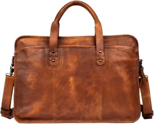 Genuine Leather Messenger Shoulder Bags Handbags Mens Briefcases Computers Bags Laptop Bags Travel Luggage Bags