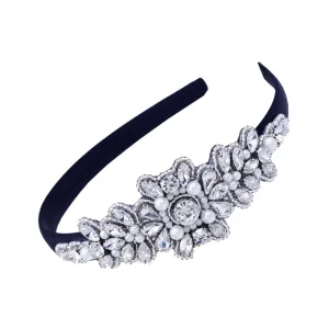 Hair Hoops for Women Rhinestone Headband Perfect for Banquet Wedding Party