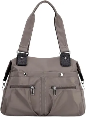 Hand Bag for Womens Large Capacity Lightweigh Nylon Cloth Handbag Work Laptop Bags Travel Messenger Gym Totes