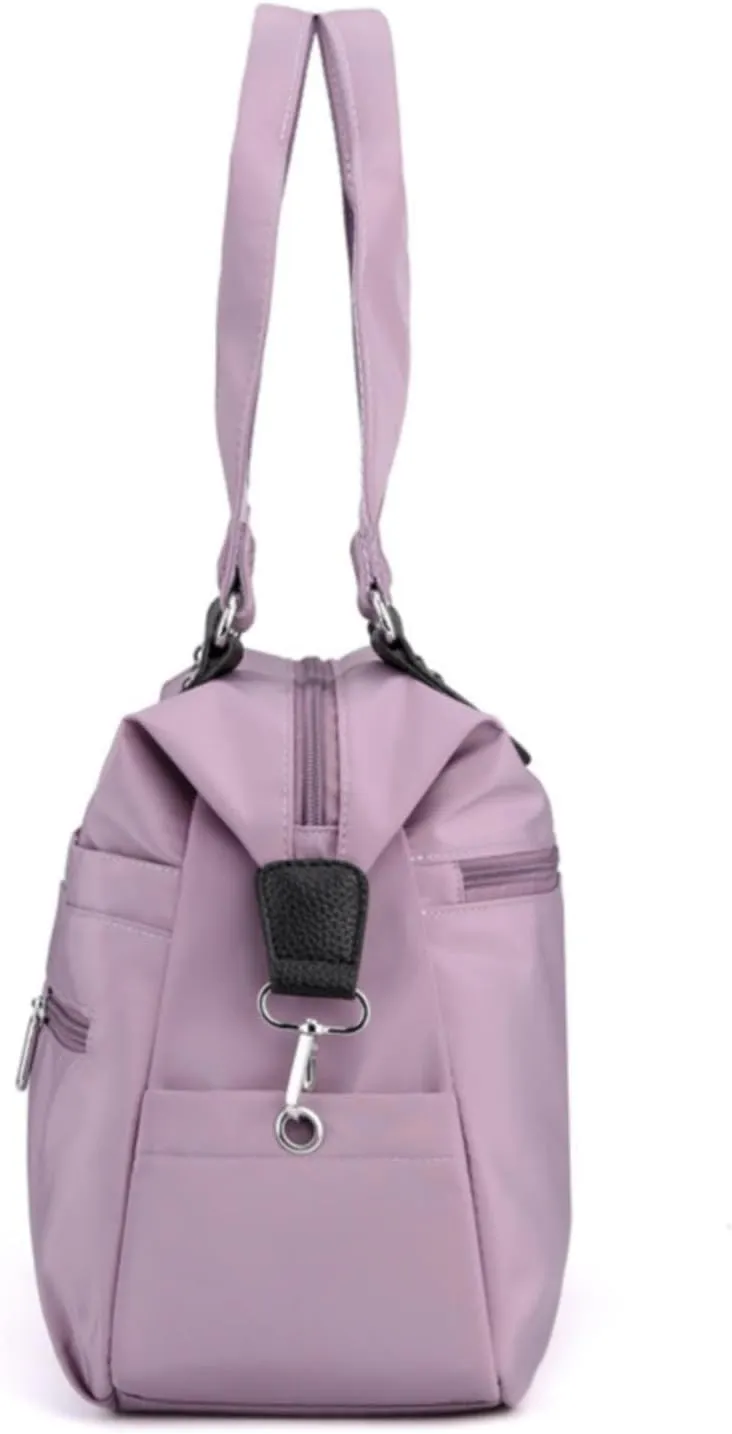 Hand Bag for Womens Large Capacity Lightweigh Nylon Cloth Handbag Work Laptop Bags Travel Messenger Gym Totes