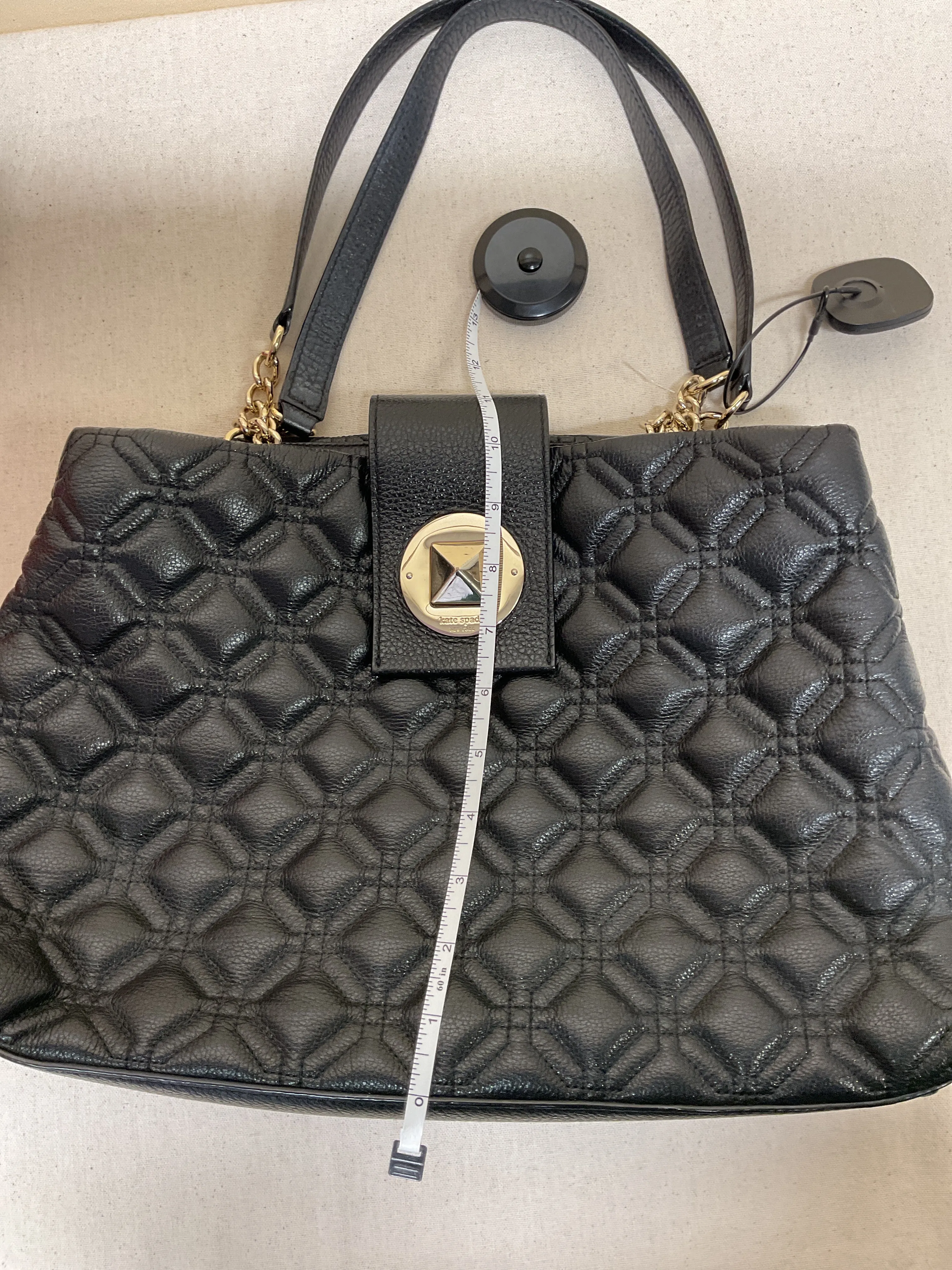 Handbag Designer By Kate Spade In Black, Size:Large
