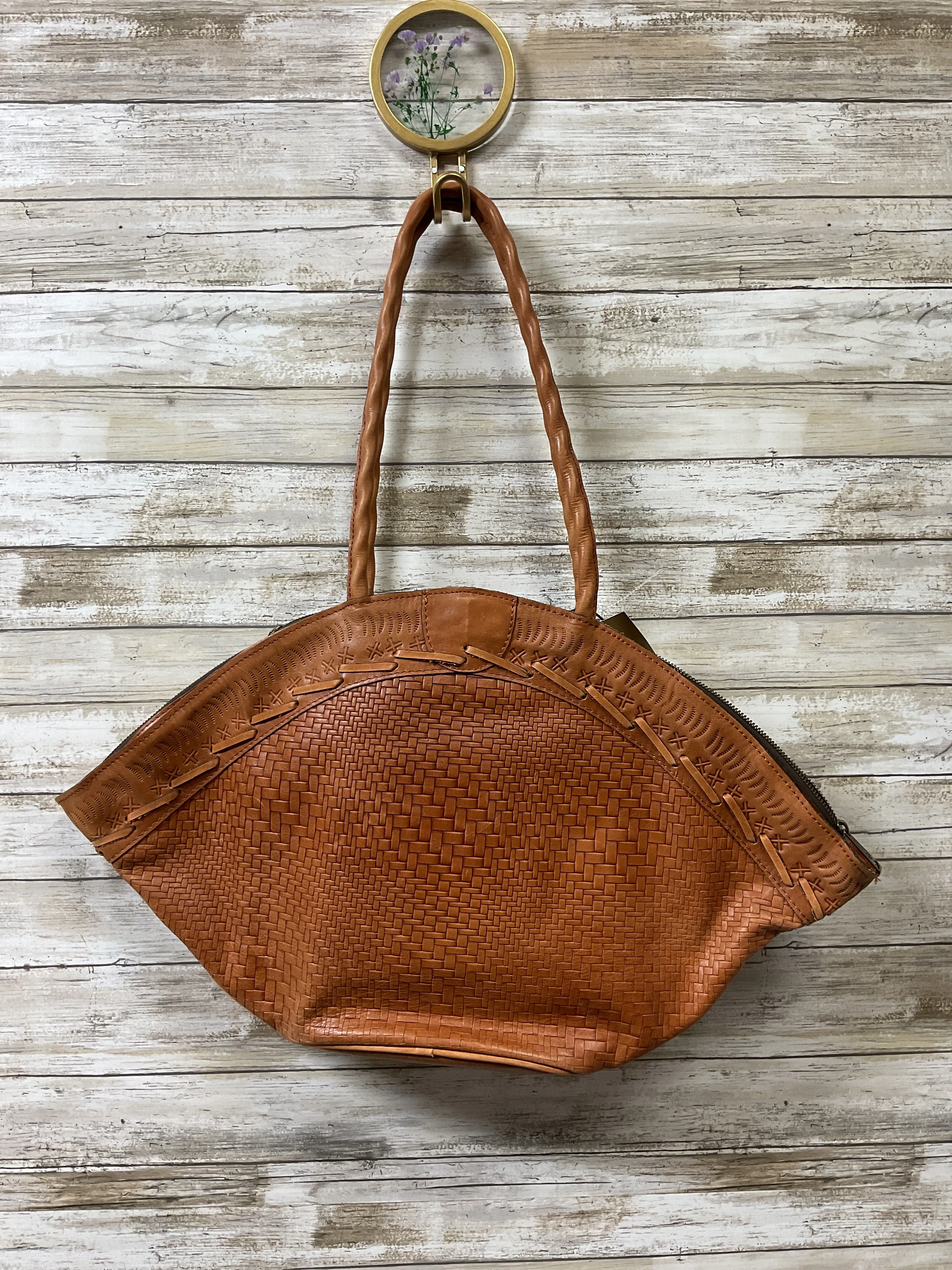 Handbag Designer By Patricia Nash In Brown, Size:Medium