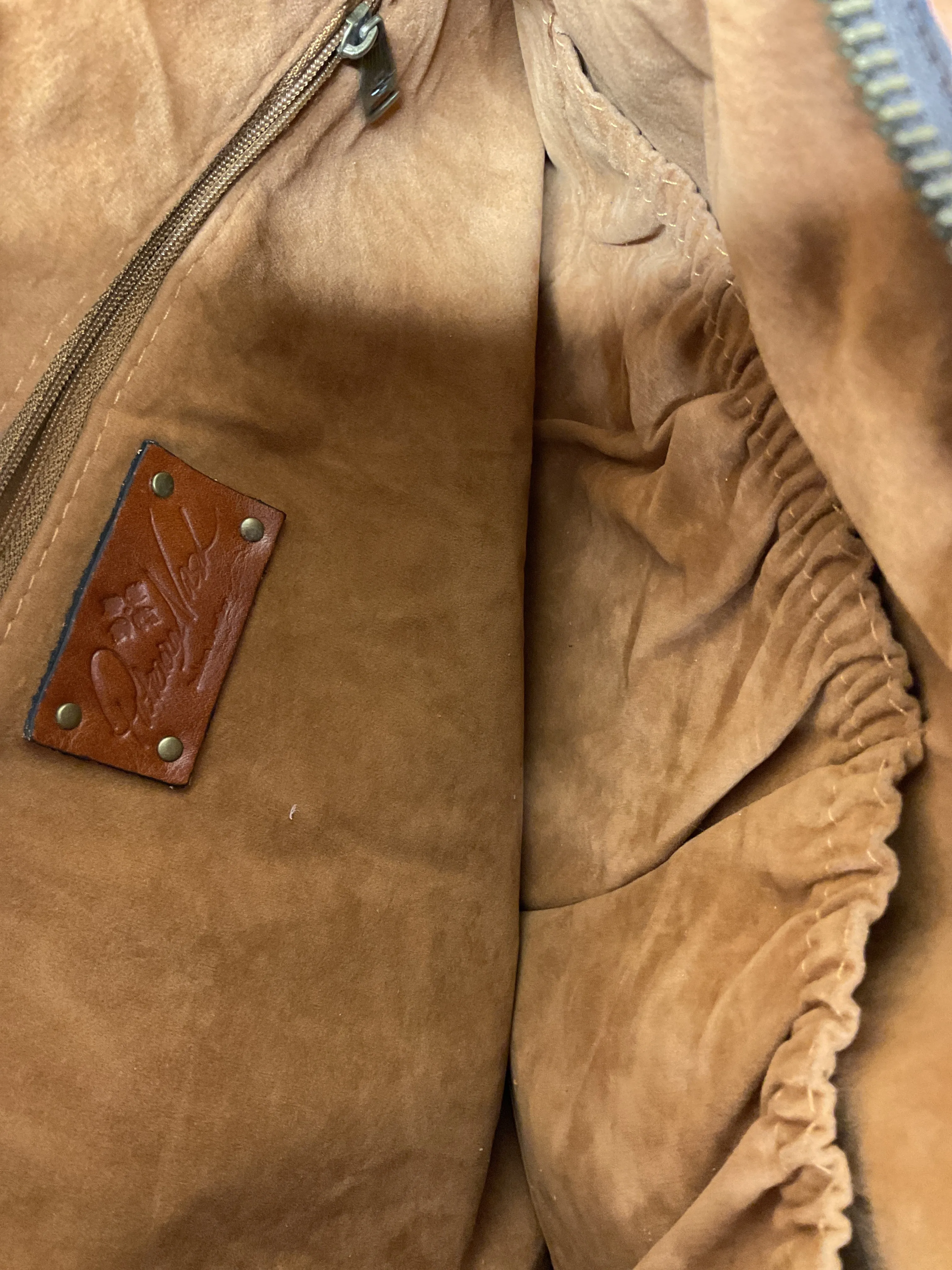 Handbag Designer By Patricia Nash In Brown, Size:Medium