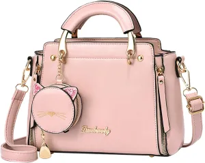 Handbags for Womens Top Handle Crossbody Shoulder Purse Satchel Bags Roomy Capacity Fashion Hobo Small Tote Bag