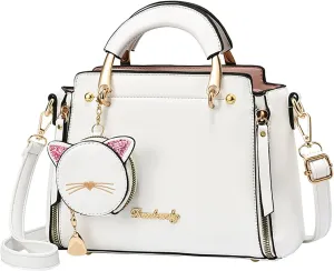 Handbags for Womens Top Handle Crossbody Shoulder Purse Satchel Bags Roomy Capacity Fashion Hobo Small Tote Bag