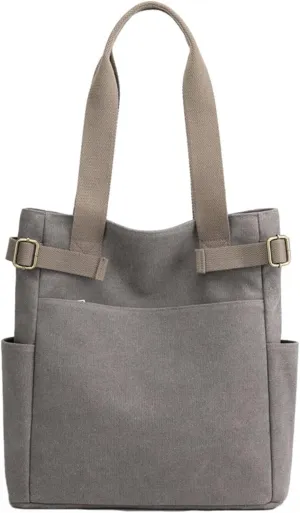 Handbags for Womens Top Handle Shoulder Purse Satchel Bags Roomy Capacity Fashion Hobo Canvas Tote Bag