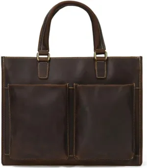 Handbags Laptop Bags Men's Genuine Leather Shoulder Bags Messenger Bags Briefcases Luggage Bags Casual Daypacks