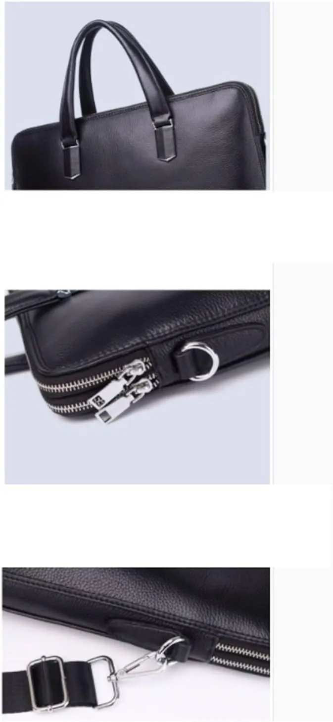 Handbags Laptop Bags Men's Genuine Leather Shoulder Bags Messenger Bags Briefcases