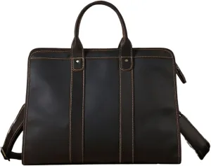 Handbags Messenger Bags Briefcases Casual Daypacks Men's Genuine Leather Shoulder Bags Laptop Bags Carrying Cases