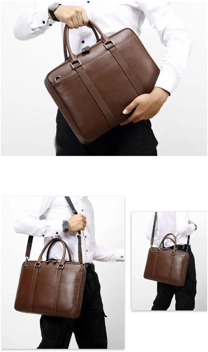 Handbags Messenger Bags Briefcases Casual Daypacks Men's Genuine Leather Shoulder Bags Laptop Bags