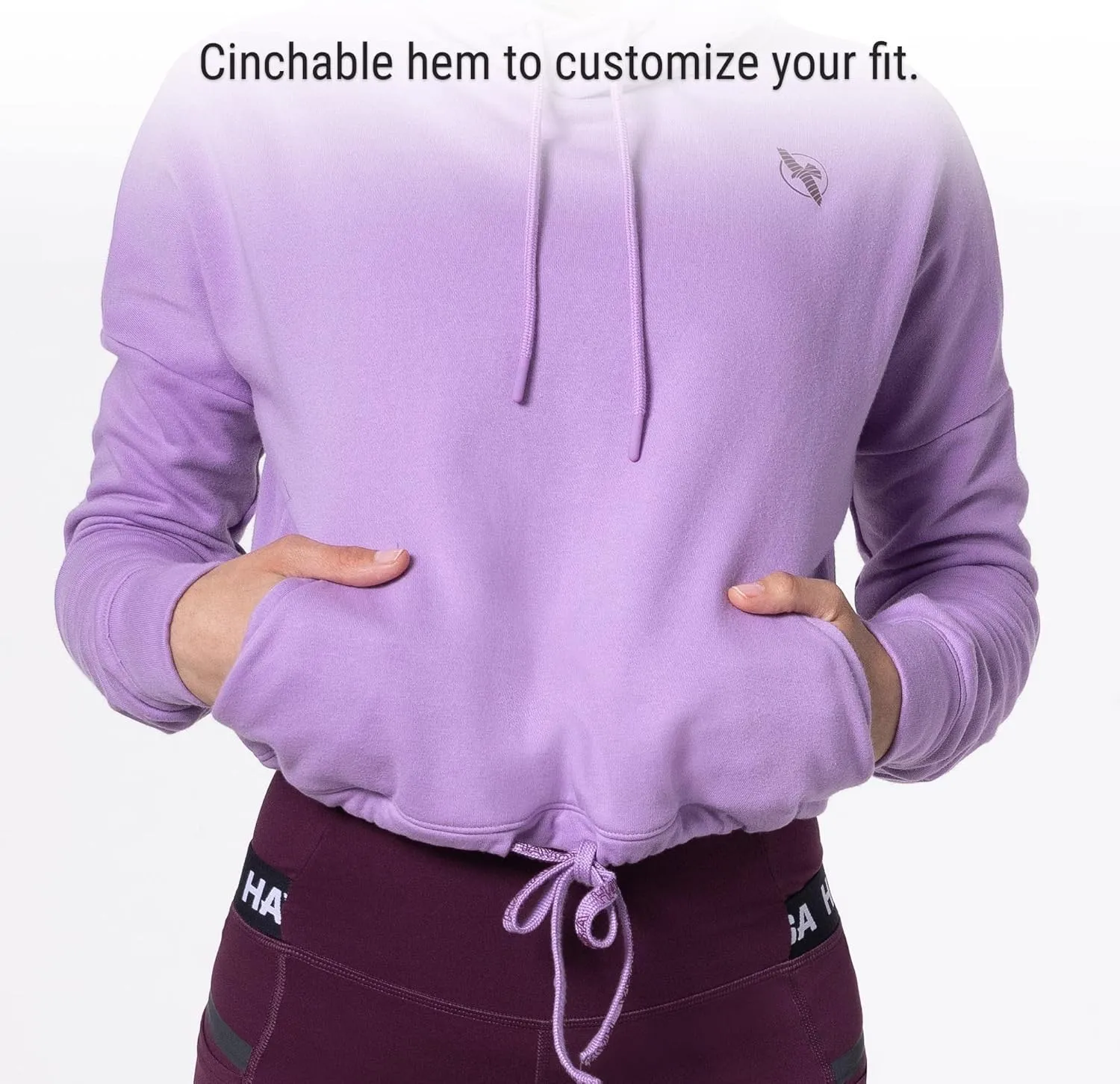 Hayabusa Women's Cozy Fleece Cropped Hoodie