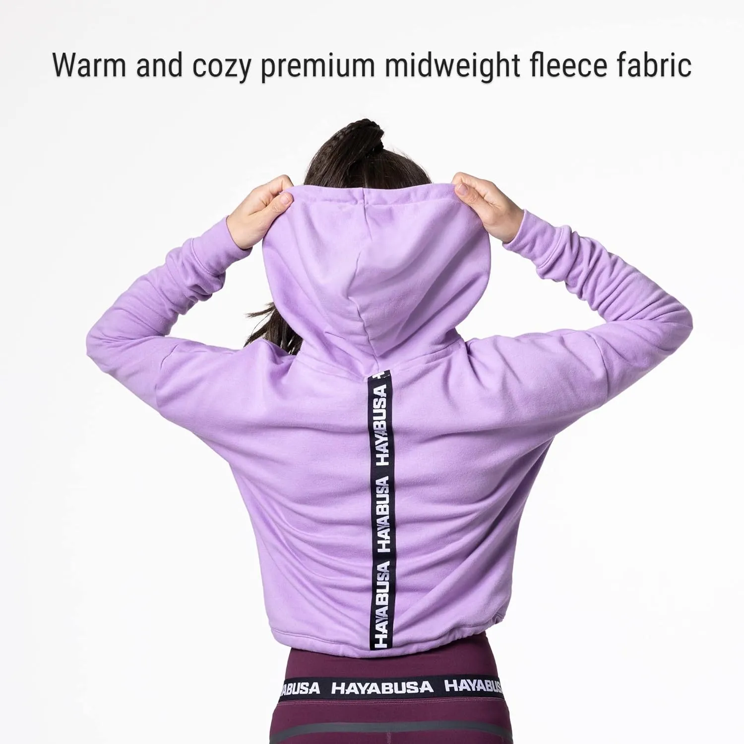 Hayabusa Women's Cozy Fleece Cropped Hoodie