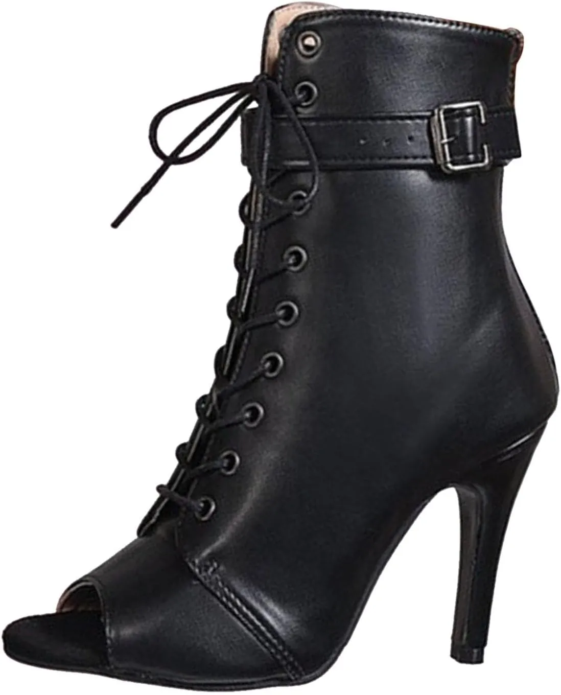 High for Women Strappy Heels Classic Dress Open Toe Summer Booties Breathable Mesh Sandals