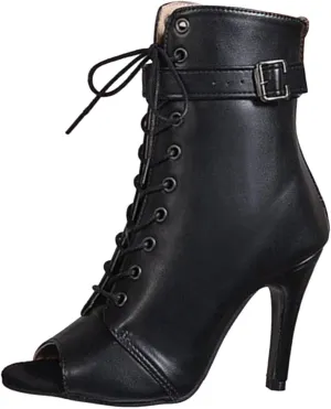 High for Women Strappy Heels Classic Dress Open Toe Summer Booties Breathable Mesh Sandals