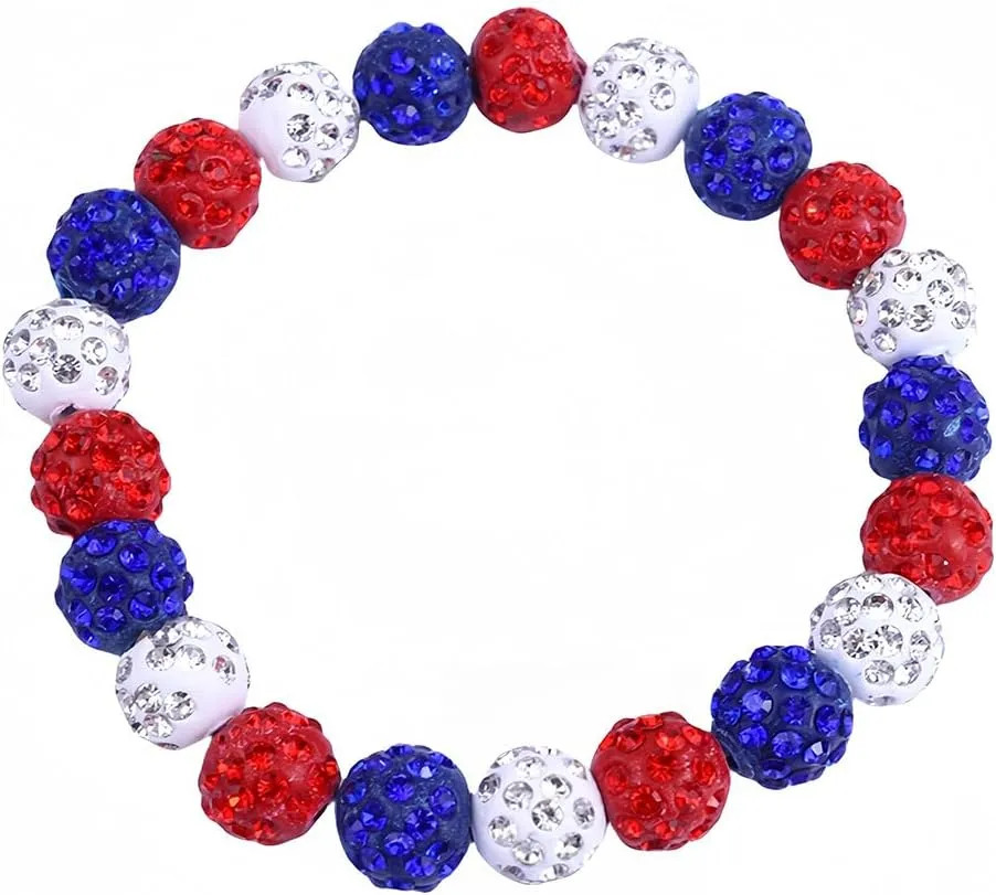 Ice Collection Bracelet Baseball Bling Bracelet Athletic Inspired Jewelry for Competitive Ball Players and Athletes Stylish Sports Accessory