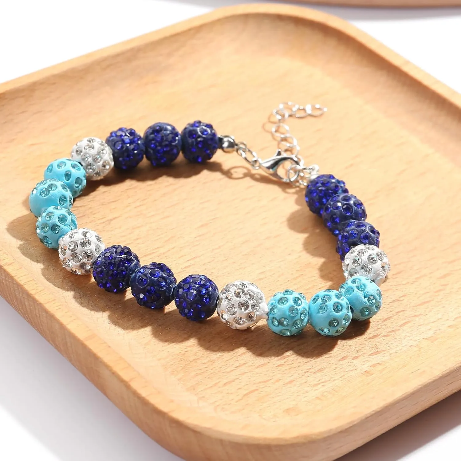 Ice Collection Bracelet Baseball Bling Bracelet Athletic Inspired Jewelry for Competitive Ball Players and Athletes Stylish Sports Accessory
