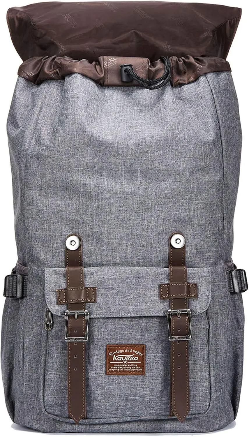 KAUKKO Travel Laptop Backpack, Outdoor Rucksack, Causal backpack Fits 15.6"(Oxford Grey)