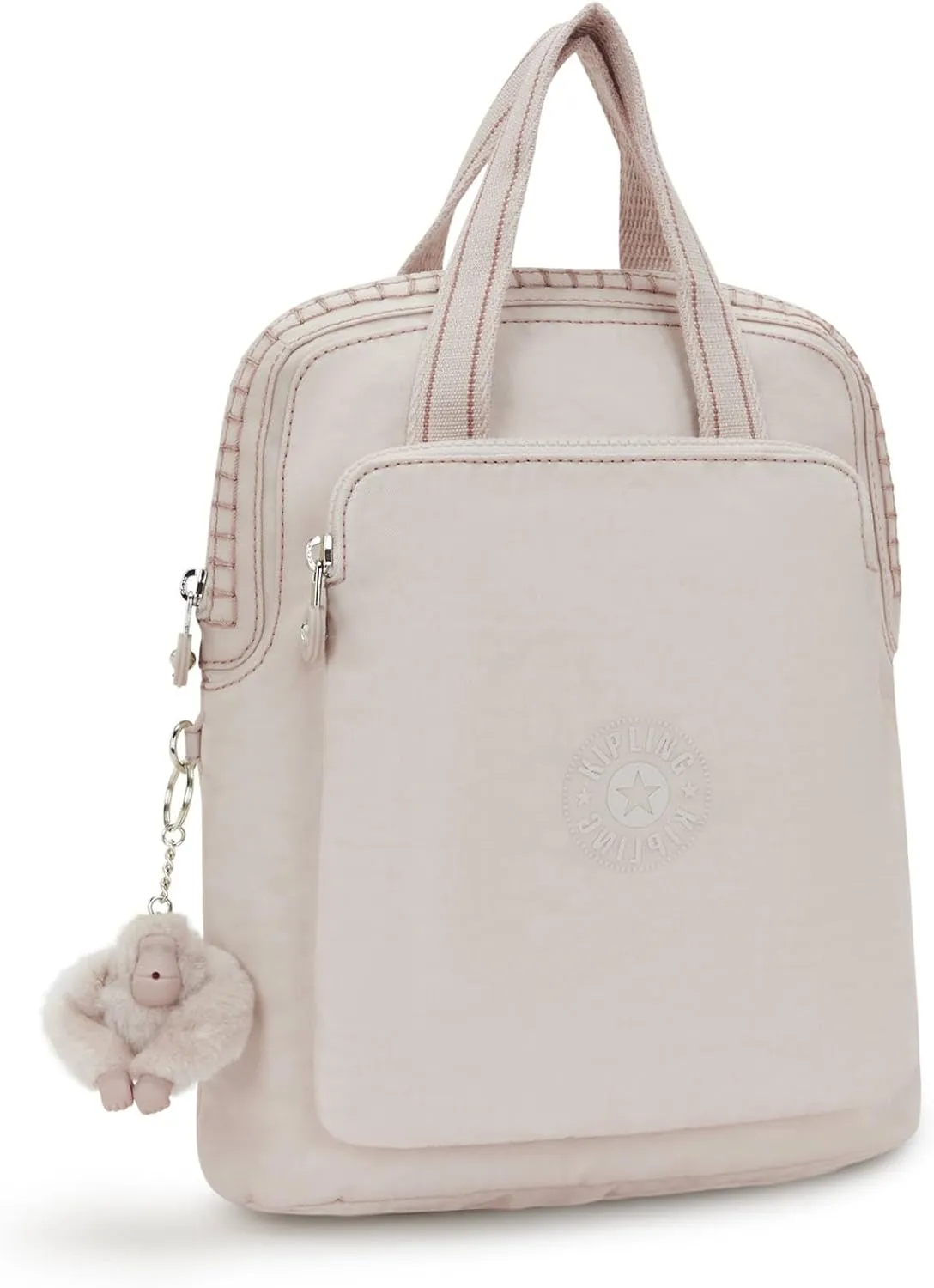 Kipling Womens Kazuki S Convertible Backpack, Lightweight, Minimal, Nylon Laptop Backpack