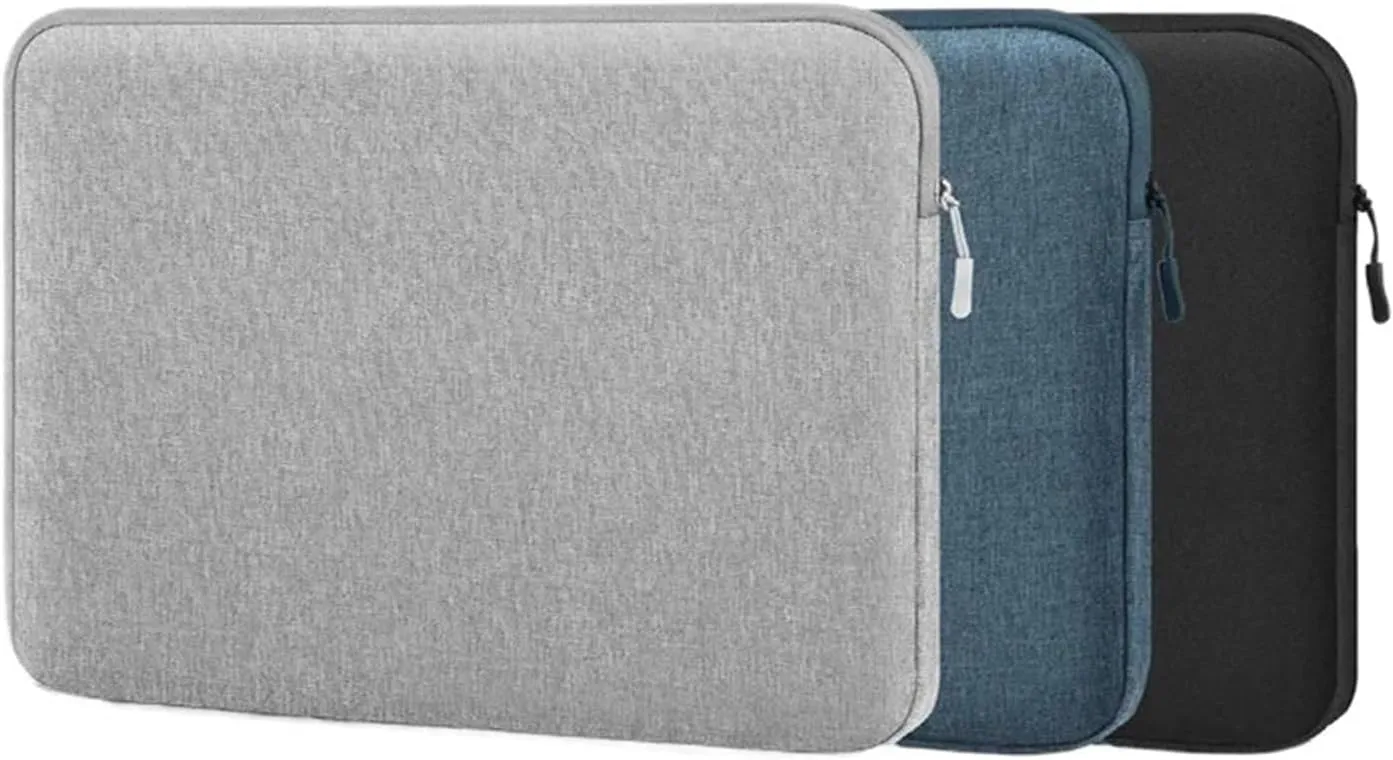 Laptop Bag 15/16 Inch PC Case Laptop Waterproof Bag Tablet Case Compact Lightweight Computer Liner Bag Travel Laptop Backpack(Gris,16 inch)
