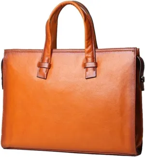 Laptop Bags Men's Genuine Leather Large Shoulder Bags Handbags Briefcases Casual Daypacks Messenger Bags