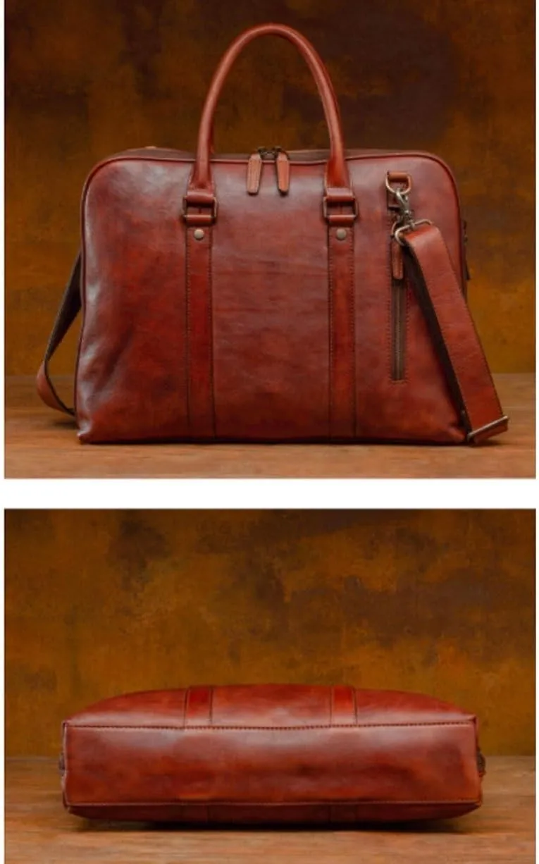 Laptop Bags Men's Genuine Leather Large Shoulder Bags Messenger Bags Handbags Briefcases Casual Daypacks
