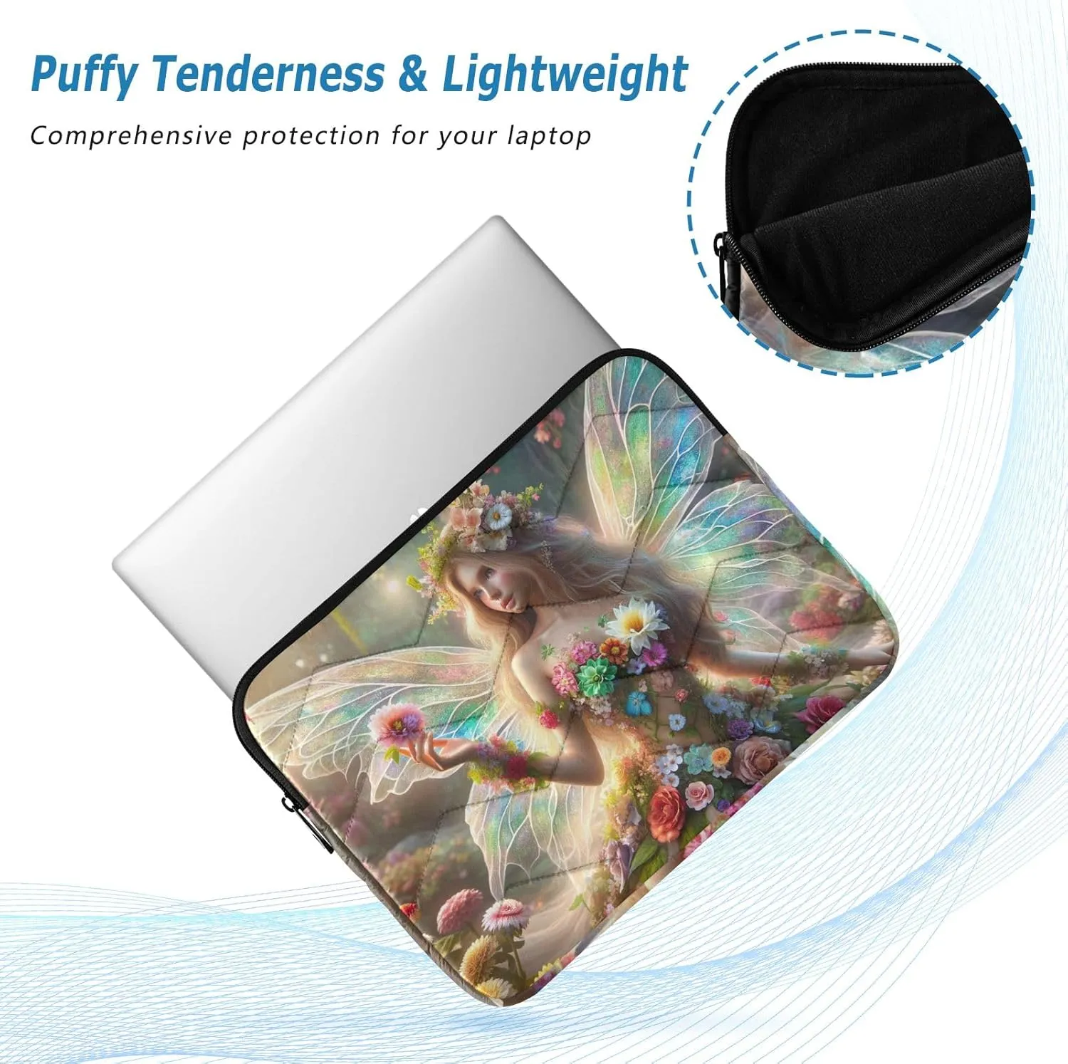 Laptop Case 13 Inch Laptop Case for Women Thin Computer Carrying Bag Waterproof Briefcase Bag