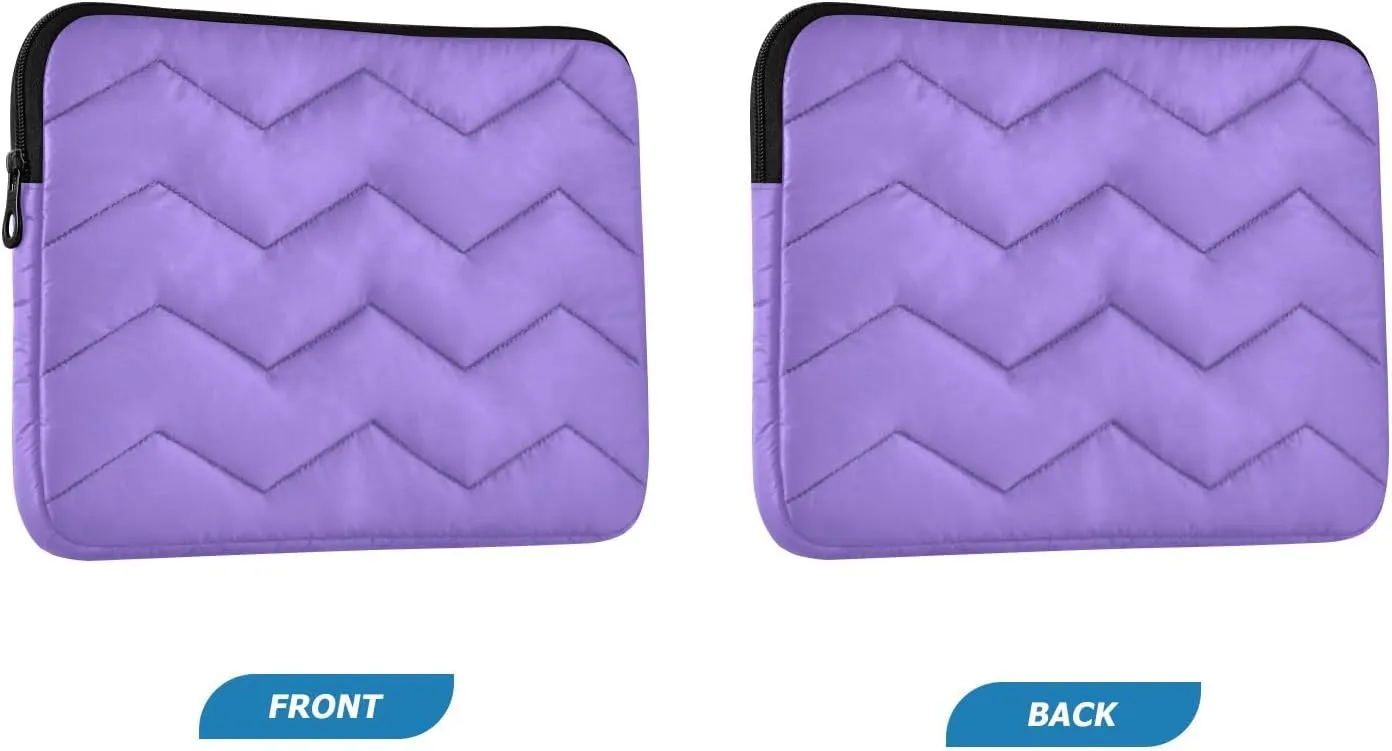 Laptop Cases Medium Purple Waterproof Briefcase Bag Thin Computer Carrying Bag, 15-15.6 Inch
