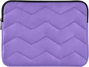 Laptop Cases Medium Purple Waterproof Briefcase Bag Thin Computer Carrying Bag, 15-15.6 Inch