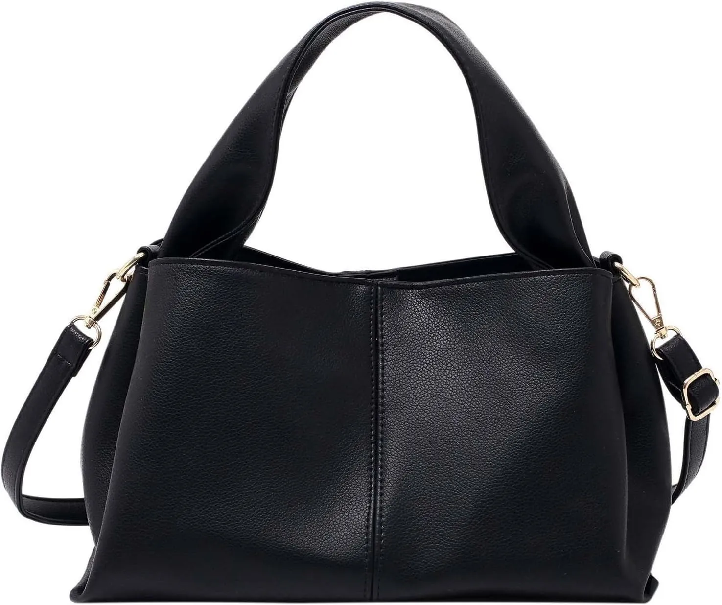 Large Crossbody Bags for Women Faux PU Leather Big Capacity Satchel Bag Daily Work Commute Casual Business Clutch