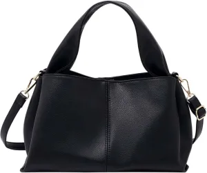 Large Crossbody Bags for Women Faux PU Leather Big Capacity Satchel Bag Daily Work Commute Casual Business Clutch