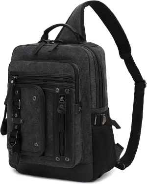 Leaper Retro Messenger Bag Men Sling Bag Outdoor Cross Body Bag Shoulder Bag