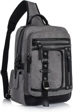 Leaper Retro Messenger Bag Men Sling Bag Outdoor Cross Body Bag Shoulder Bag