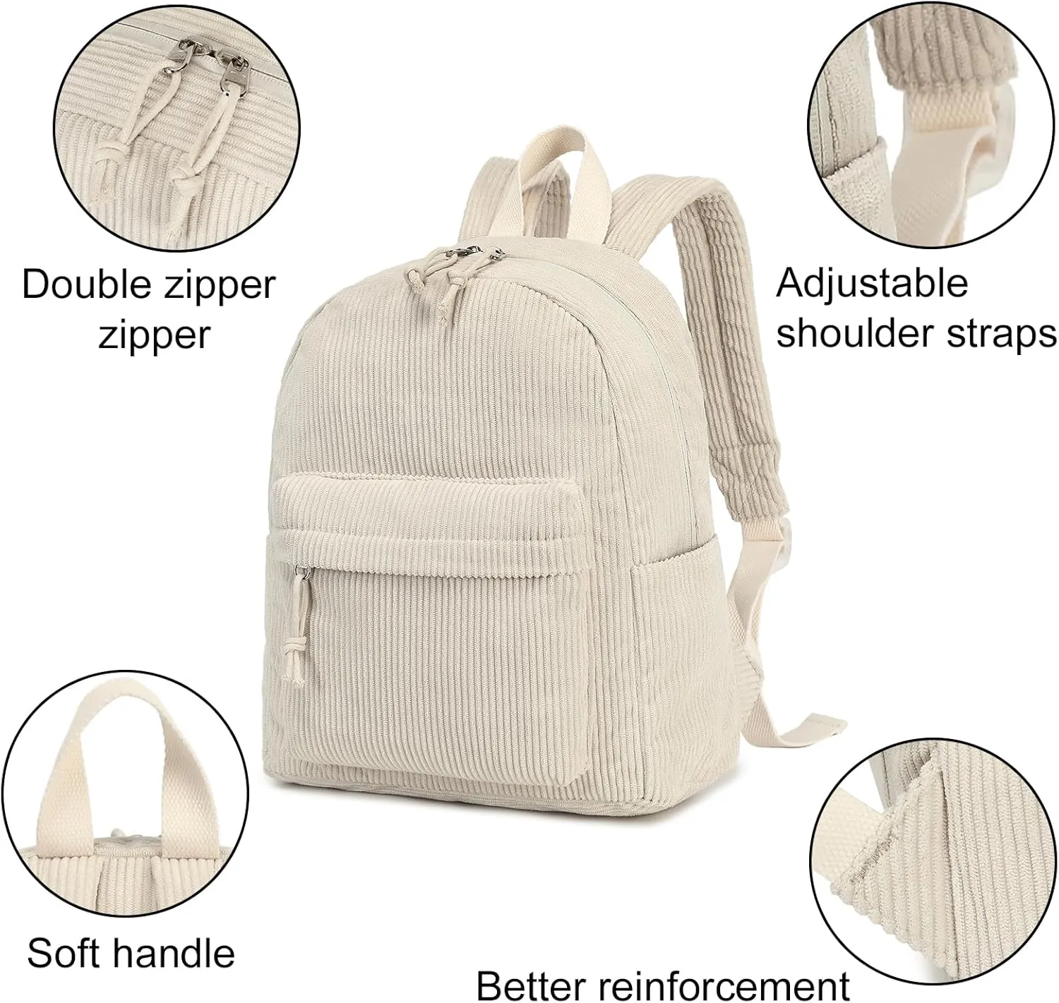 LEDAOU Mini Backpack Girls Cute Small Backpack Purse for Women Teens Kids School Travel Shoulder Purse Bag