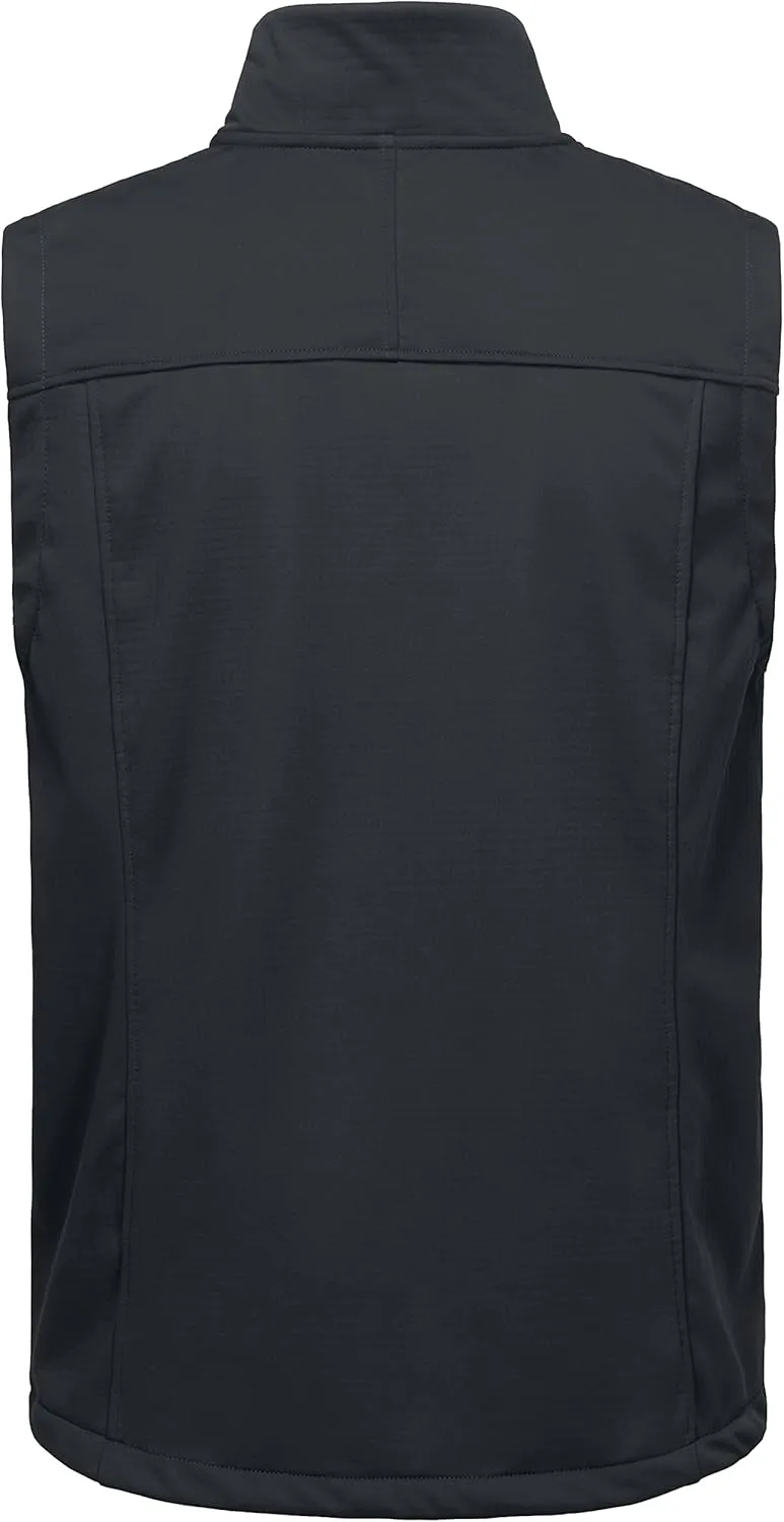 Little Donkey Andy Men's Lightweight Fleece Lined Outdoor Vests Windproof Sleeveless Jackets for Hiking Travel Golf